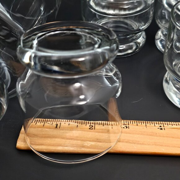 Princess House Heritage Cocktail Pitcher 6 Glasses & Stir Stick server beaker - Picture 8 of 11